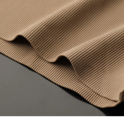 Wrinkle-Resistant Stripe Textured Pique Polo