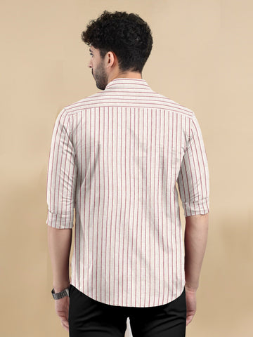 StriForm Luxe Linen Cotton Shirt