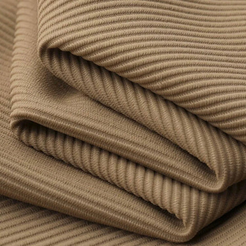 Wrinkle-Resistant Stripe Textured Pique Polo