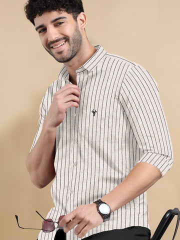 StriForm Luxe Linen Cotton Shirt