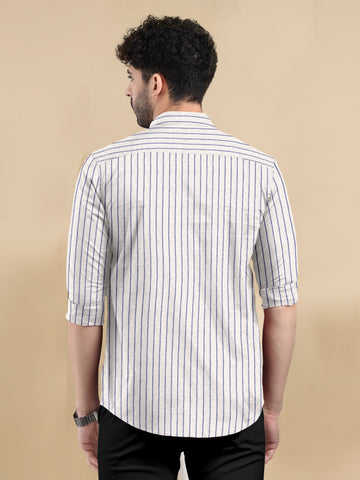StriForm Luxe Linen Cotton Shirt