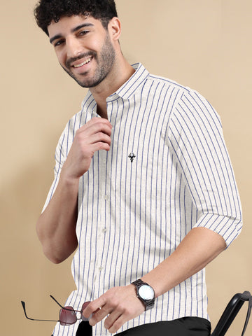 StriForm Luxe Linen Cotton Shirt