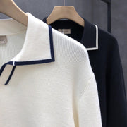 BreezeWeave Summer Polo Knit