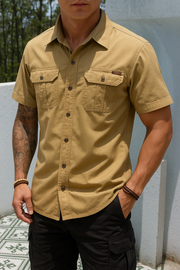 Elite Cargo Half Sleeve Double Pocket Shirts
