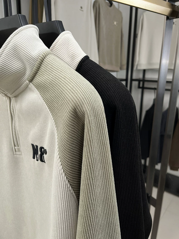 Aristo Corded Quarter-Zip Sweatshirt