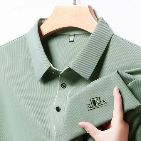 ZephyrWave Lightweight Polo T-Shirt