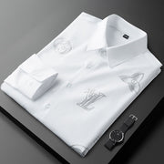 Diamond Accent Formal Shirt