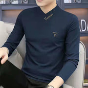 Opulence Crest Sleek-Fit Long Sleeve