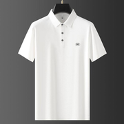 LuxeBreeze Crest Mesh Polo