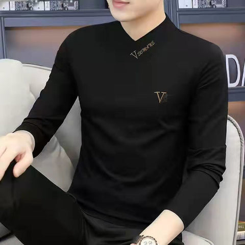 Opulence Crest Sleek-Fit Long Sleeve