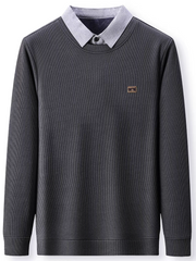 Elite Ribbed-Weave Sweatshirt