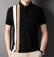 Velocity Stripe Polo T-Shirt