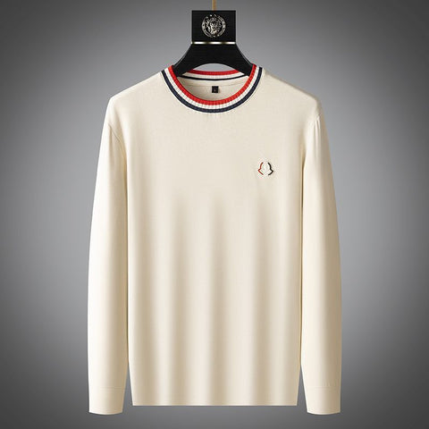 Regalia Stripe Accent Crewneck