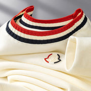 Regalia Stripe Accent Crewneck