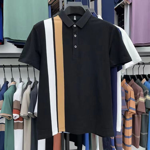 Velocity Stripe Polo T-Shirt