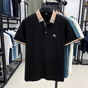 AristoCheck Emblem Collar Polo